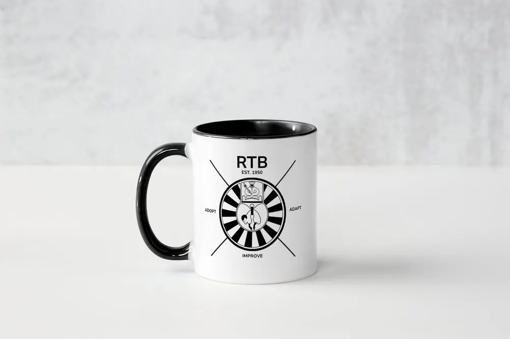 Mug RTB - Black & White